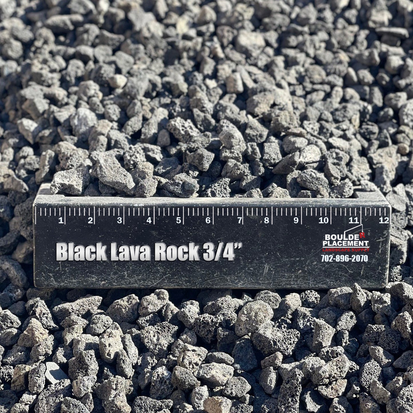 Black Lava Rock
