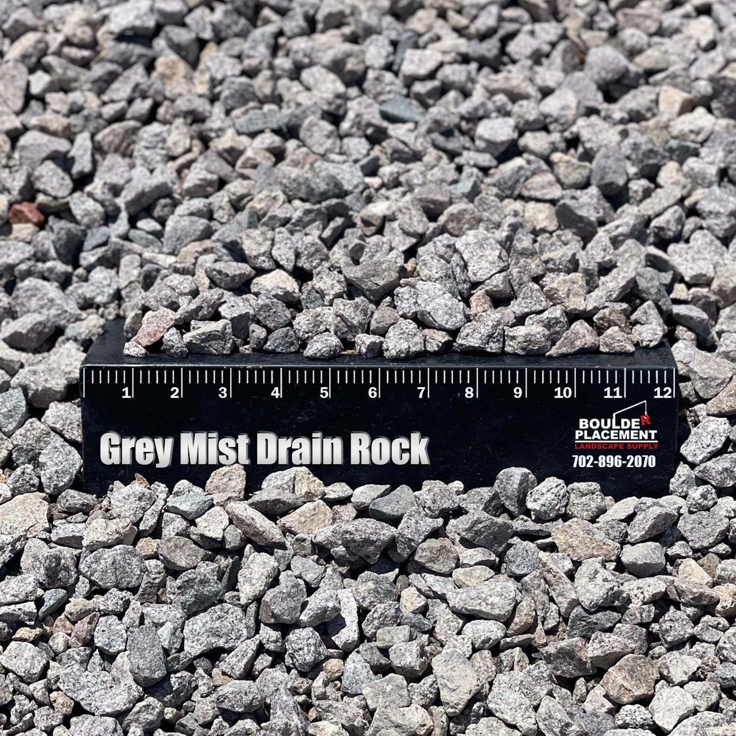 Grey Mist Drain Rock
